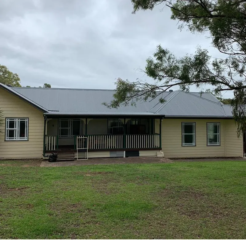 Ironstone Colorbond on a rural homestead